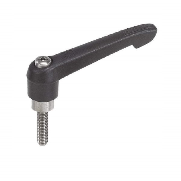 KIPP Clamping Levers K0270 Stainless Steel External Thread