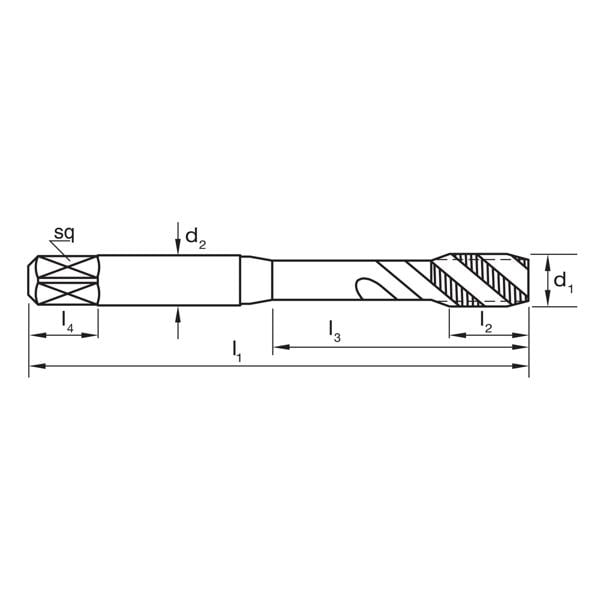 Sutton Tools Spiral Flute Taps – BSW