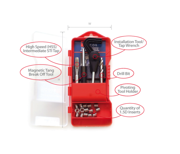 Recoil Thread Repair Kit - BSW Sizes