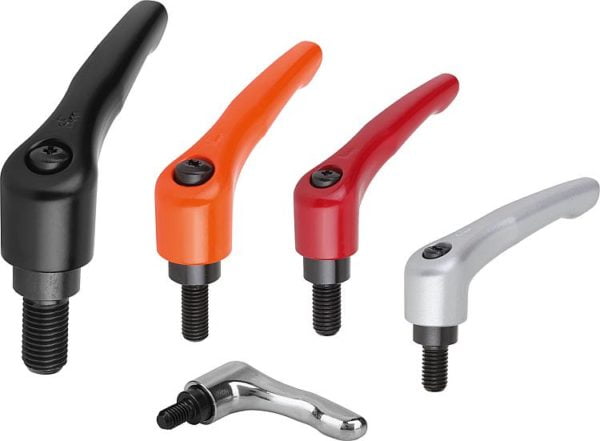 KIPP Clamping Levers External Thread K0122
