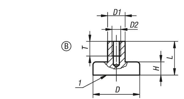 Magnet Shallow Pot K0549