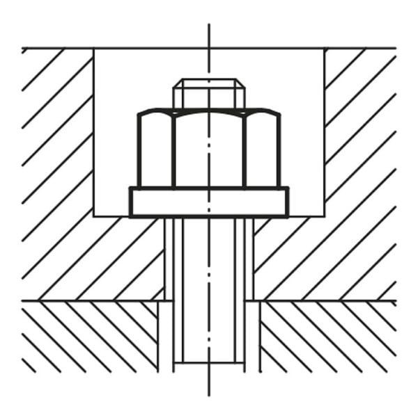 Hex Nuts with Collar K0701