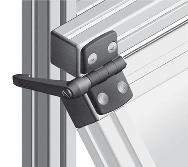 Hinges plastic with Locking Lever K0436