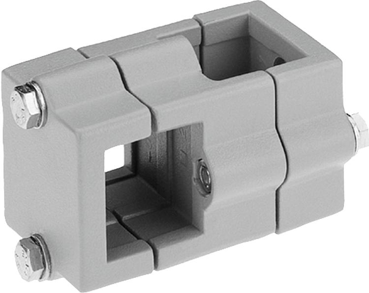 Tube Cross Clamps for square tube K0473 North East Industrial Supplies