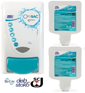 Deb Stoko OxyBAC® FOAM Hand Wash Starter Pack 2 LTR